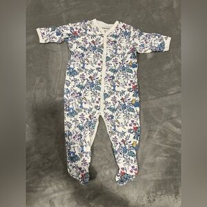 Roller Rabbit 3-6 Month Animal Print Pajamas/ Onsie